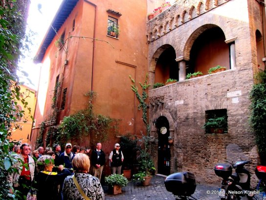 Oldest synagogue in Trastevere